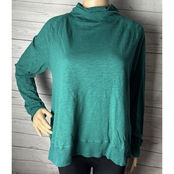 Mododoc Split Back Turtleneck 100% Cotton - Picture 1 of 13